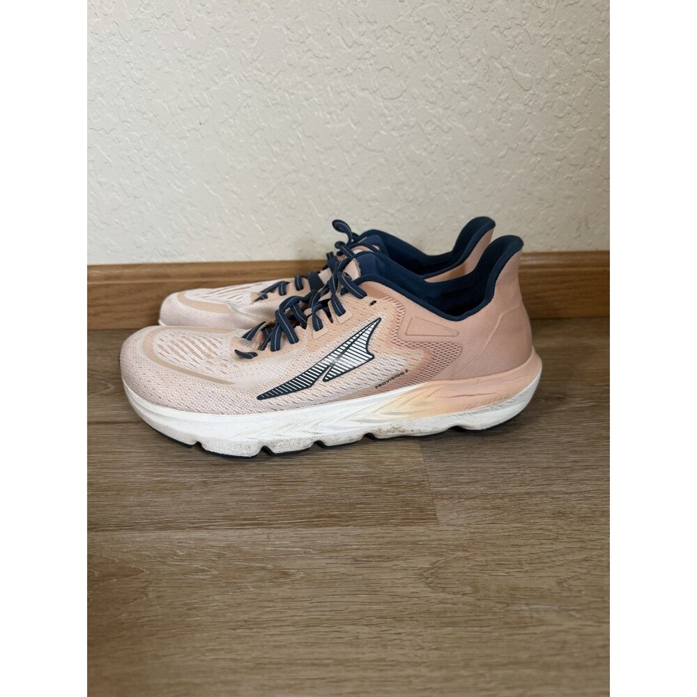 Altra Provision 6 Women’s Pale Pink / Navy Blue Size 12 Wide Toe Box Zero Drop